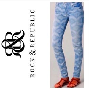 Rock & Republic Aztec Print Jeans